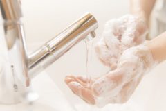 インフルエンザ予防の手洗い