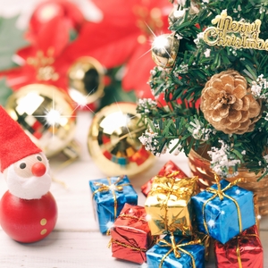 ツリーとプレゼント
